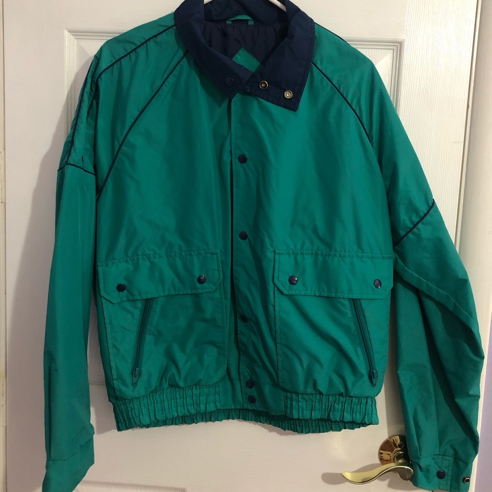 Turquoise Outdoor Jacket